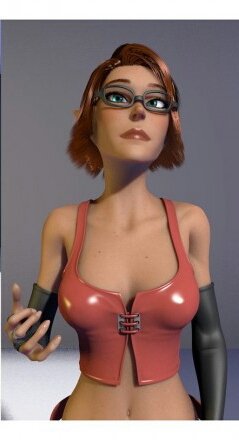 girl blender 3Dモデル .c4d .max .obj .3ds .fbx .stl .blend 