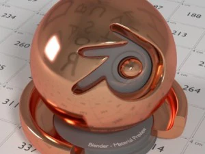 metal material pack for cycles 3D Model