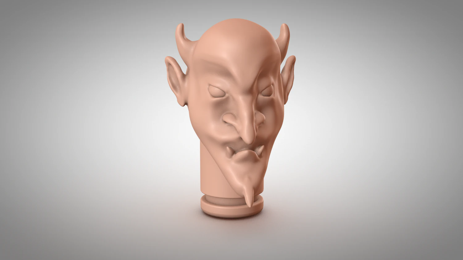 devil puppet 3D Print Model .c4d .max .obj .3ds .fbx .stl .blend 