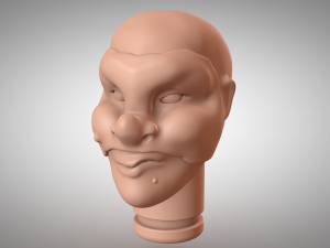 brighella head puppet 3D Print Model