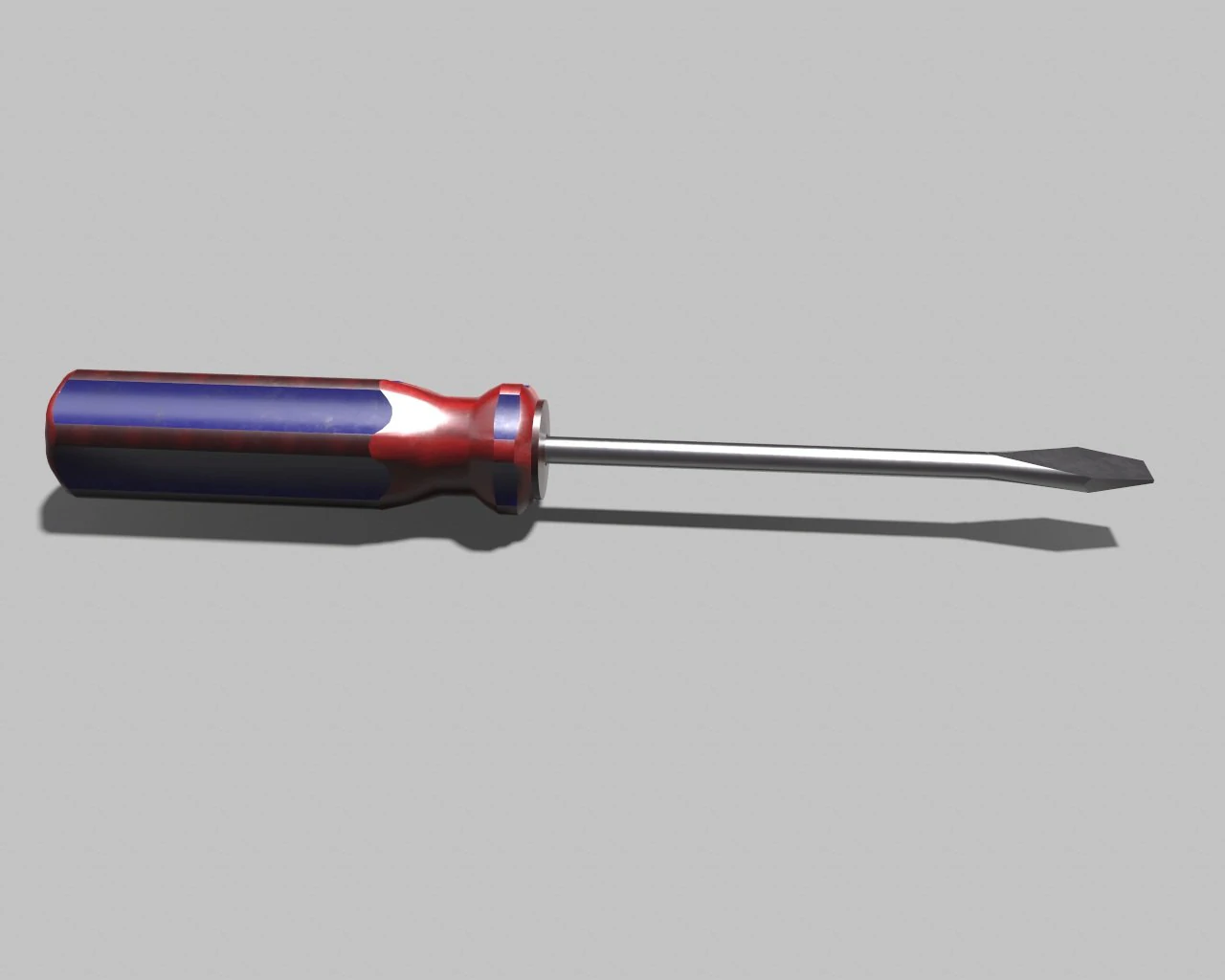screwdriver 3d 3D Model .c4d .max .obj .3ds .fbx .stl .blend 