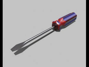 screwdriver 3d 3D Model