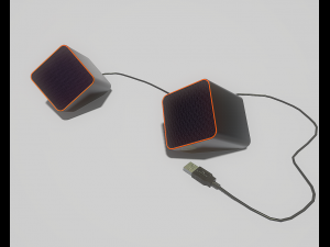 speakers 3D मॉडल