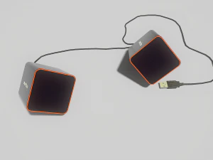 speakers 3D Model