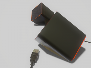 speakers 3D मॉडल