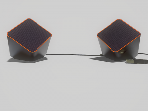 speakers 3D मॉडल