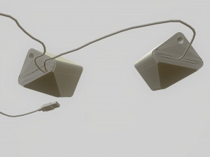 speakers 3D मॉडल