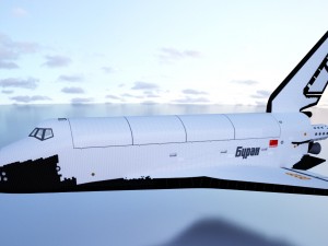 shuttle buran Model 3D