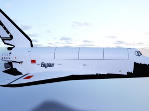 shuttle buran Model 3D