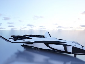 shuttle valkyrei 3D Model