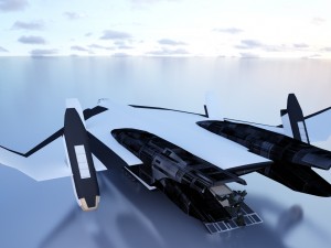 shuttle valkyrei 3D Model