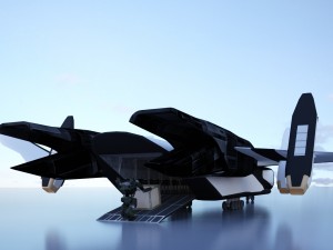 shuttle valkyrei 3D Model