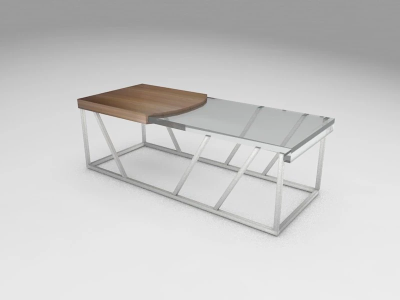 modern table 3D Model .c4d .max .obj .3ds .fbx .stl .blend 