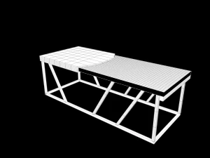 modern table 3D Model