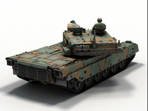 type 90 kyu maru 3D Model