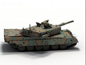 type 90 kyu maru 3D Модель