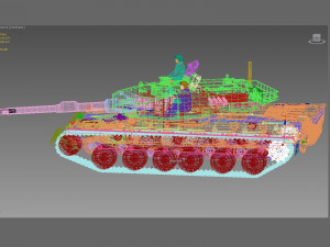 type 90 kyu maru 3D Модель
