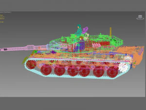 type 90 kyu maru 3D Model