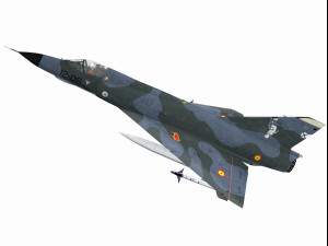 dassault mirage iii e spanish scheme Modello 3D