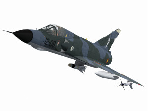 dassault mirage iii e spanish scheme Modello 3D