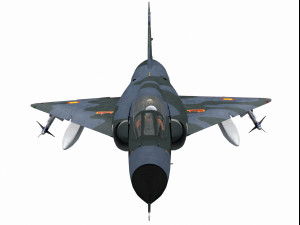 dassault mirage iii e spanish scheme Modello 3D