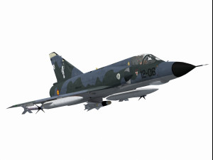 dassault mirage iii e spanish scheme Modello 3D
