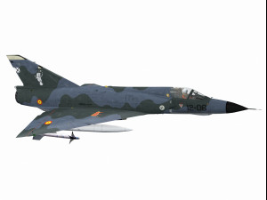 dassault mirage iii e spanish scheme Modello 3D
