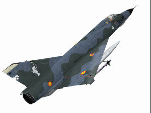 dassault mirage iii e spanish scheme Modello 3D