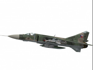 mikoyan gurevich mig-23 flogger Modello 3D