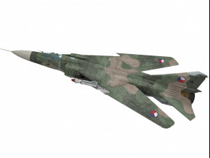 mikoyan gurevich mig-23 flogger Modello 3D