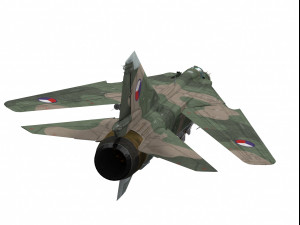 mikoyan gurevich mig-23 flogger Modello 3D