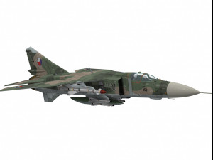 mikoyan gurevich mig-23 flogger Modello 3D