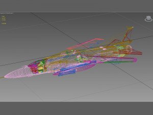 mikoyan gurevich mig-23 flogger Modello 3D
