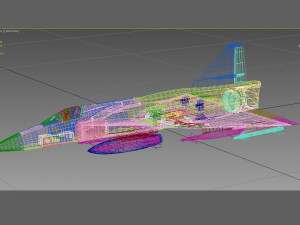 saab aj-37 viggen Modelo 3D