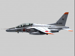 kawasaki t-4 Modelo 3D