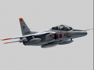 kawasaki t-4 Modelo 3D