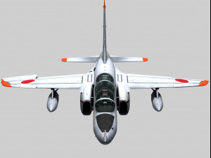 kawasaki t-4 Modelo 3D