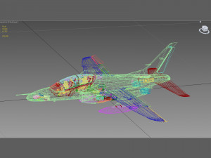 kawasaki t-4 Modelo 3D