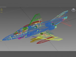 mcdonnell douglas rf-4c phantom Modelo 3D