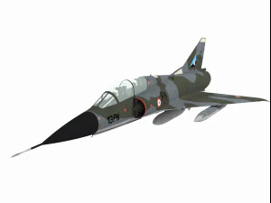 达索幻影 III B 3D 模型