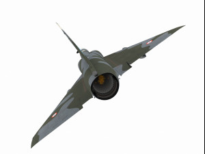 dassault mirage iii b Modelo 3D