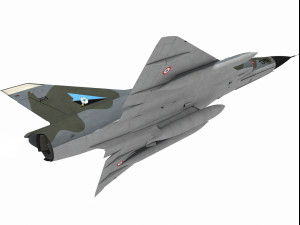 dassault mirage iii b Modelo 3D