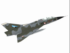 dassault mirage iii b Modelo 3D