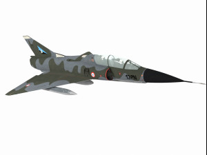 dassault mirage iii b Modelo 3D