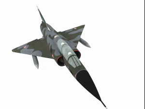dassault mirage iii b Modelo 3D