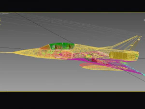 dassault mirage iii b Modelo 3D