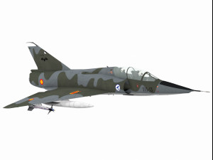 dassault mirage iii eb 3D Model