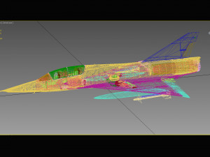 dassault mirage iii eb 3D Model