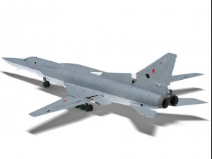 tupolev tu-22m backfire Model 3D