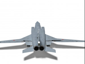 tupolev tu-22m backfire Model 3D